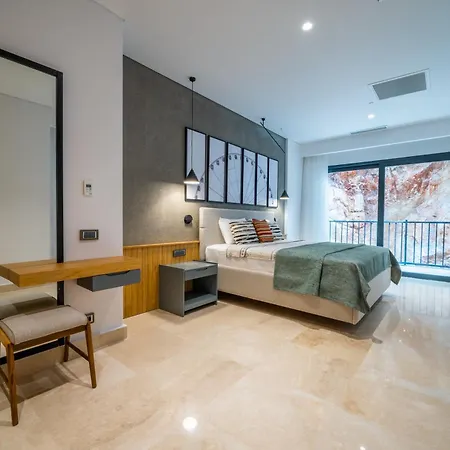 호텔 Kalkan Private With Pool 카스