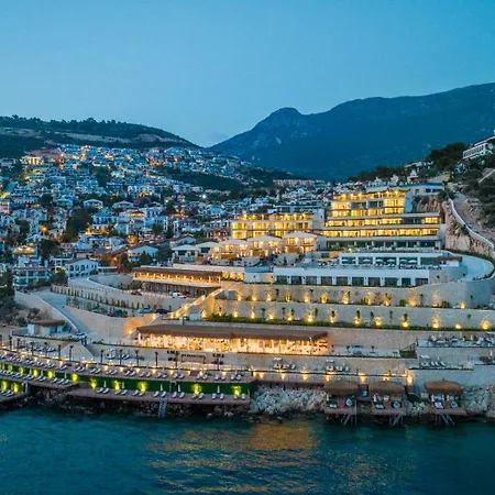酒店 Kalkan Private With Pool 卡斯